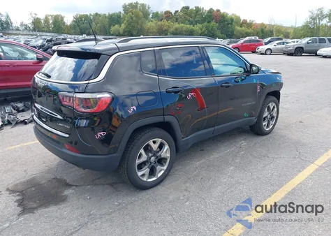 2018 Jeep Compass Limited 4X4 from USA, damaged, VIN 3C4NJDCB7JT266398